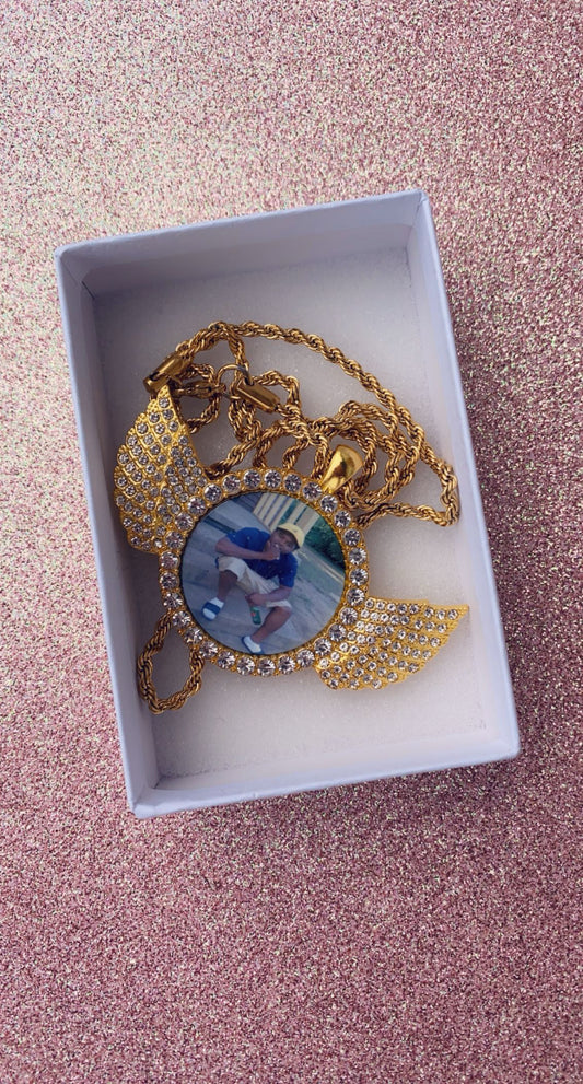 Angel Wings Custom Necklace