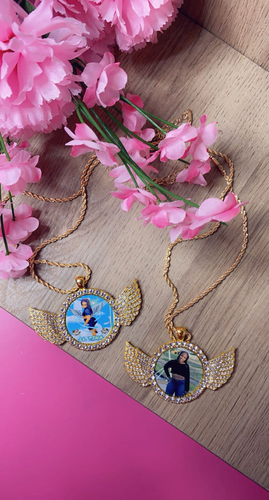 Angel Wings Custom Necklace